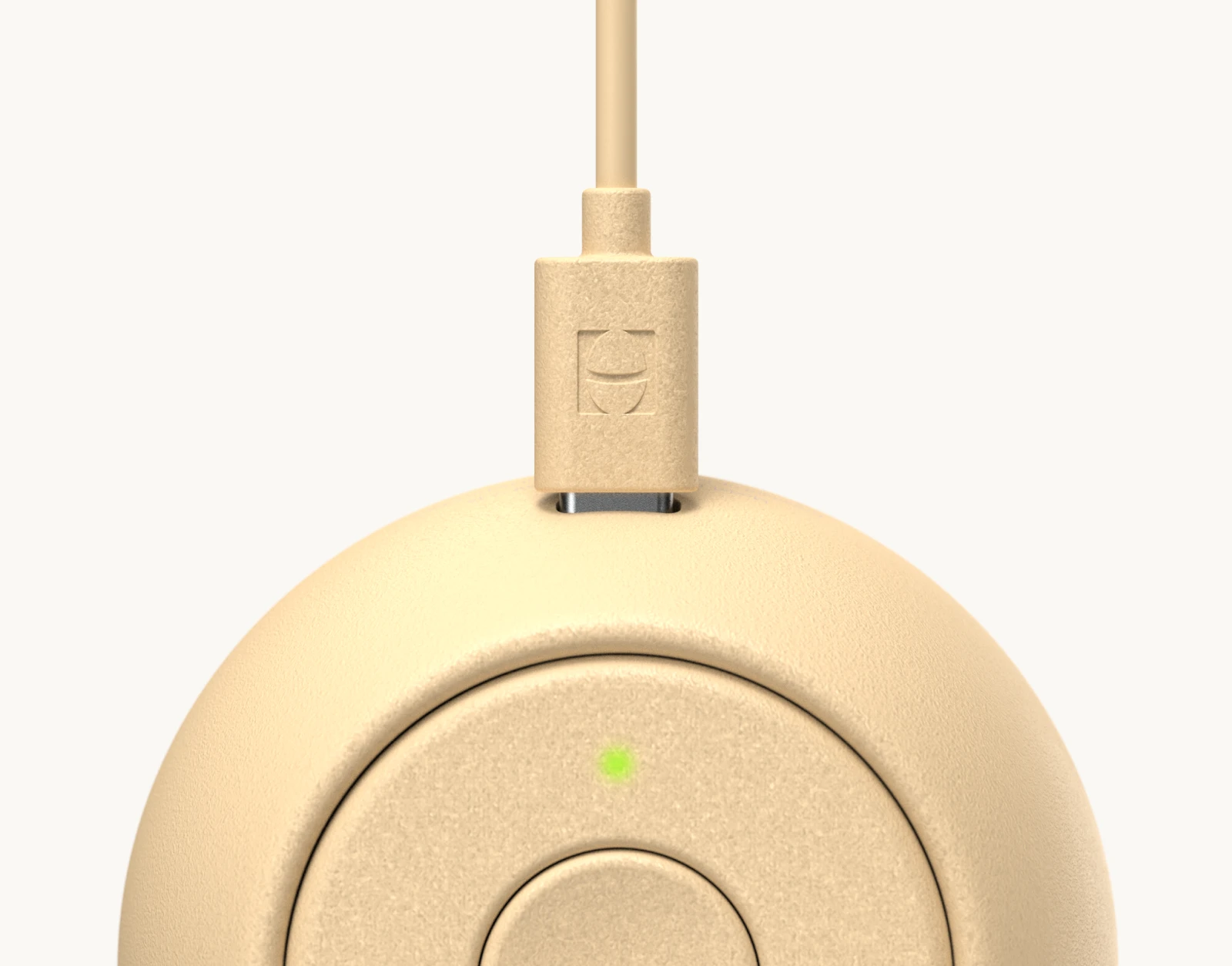 Hatch Go Honey with charger plugged in