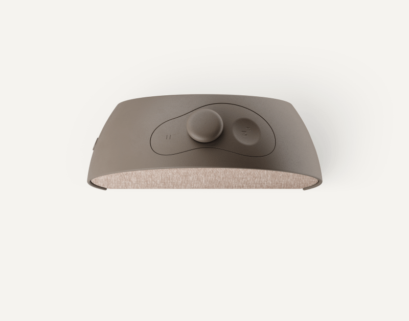 Hatch Sleep Clock Cocoa top view