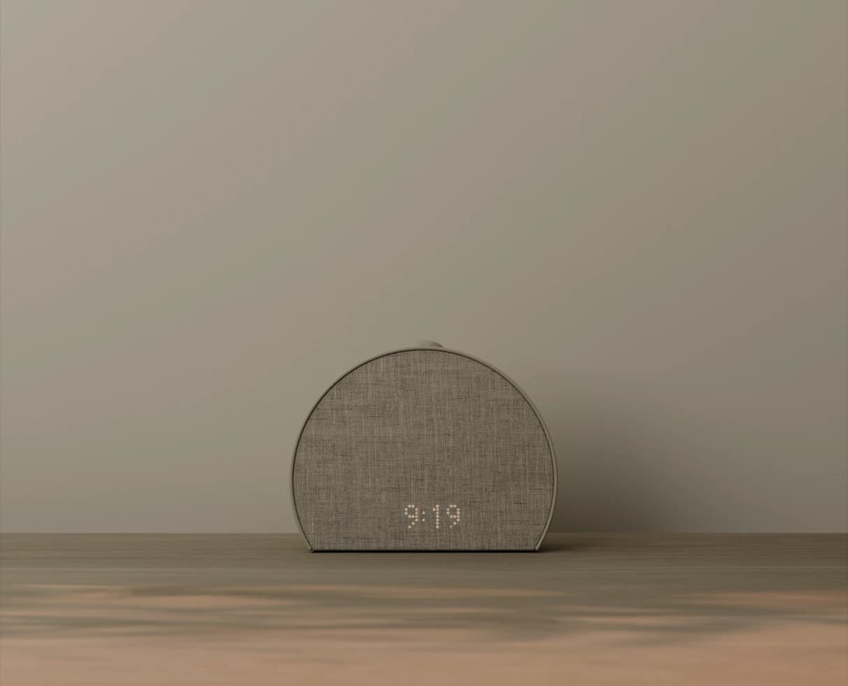 Hatch Restore 3 on a beige background