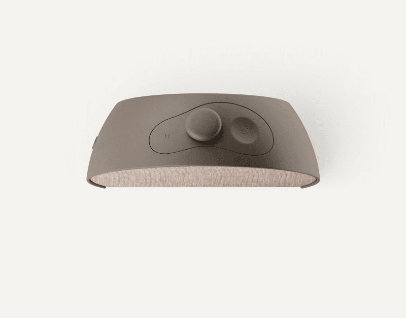 Hatch Sleep Clock Cocoa top view