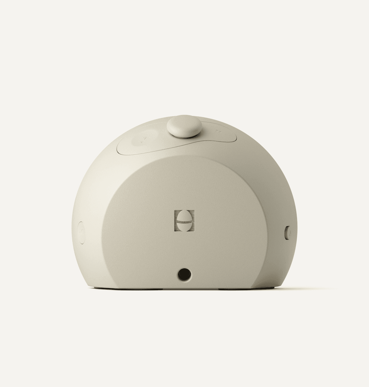 Hatch sleep clock putty back view