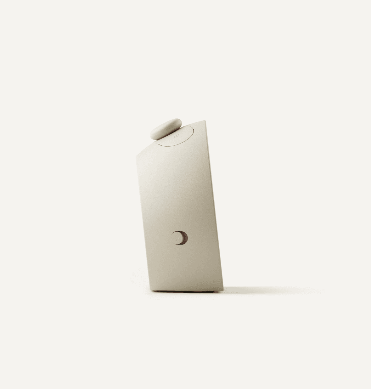 Hatch sleep clock putty side view