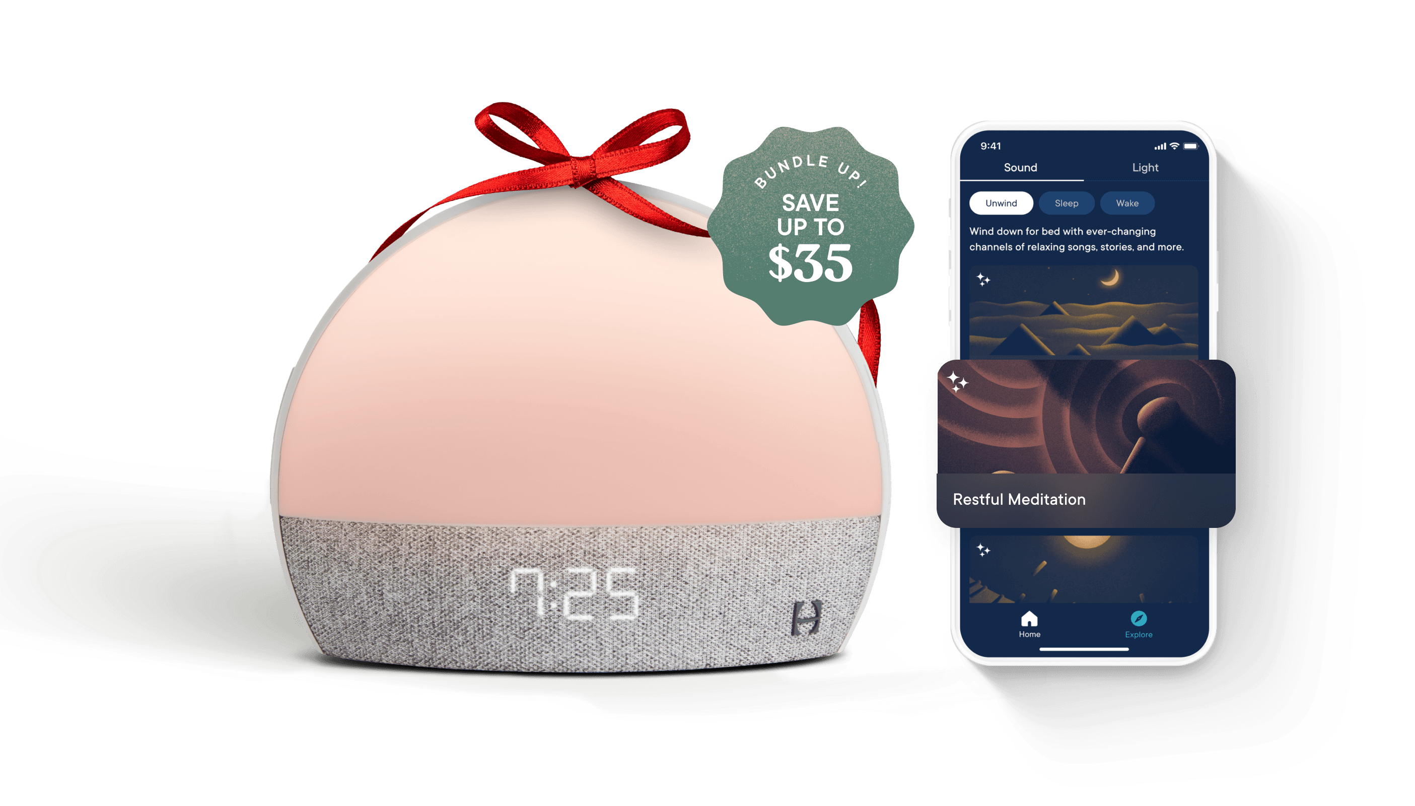 Feel well-rested from sunset to sunrise