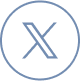 X (Twitter) logo icon