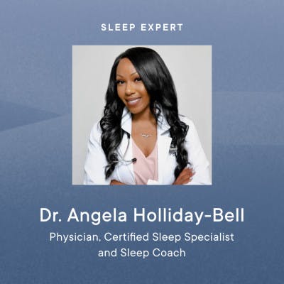 Profile image for sleep expert Dr. Angela Holliday-Bell - a physician and certified sleep specialist