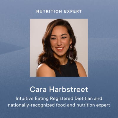 Profile image for Cara Harbstreet, an Intuitive Eating Registered Dietitian and nationally recognized food and nutrition expert